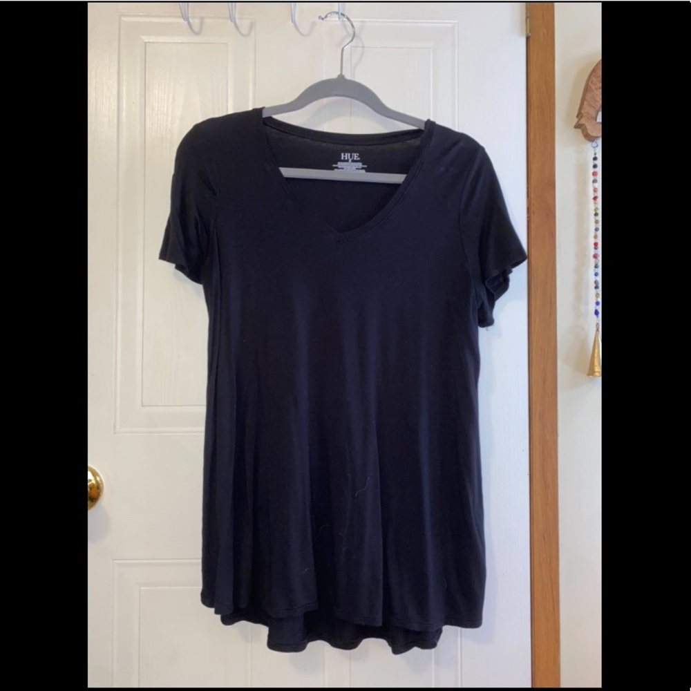 NWOT Black Hue Legging Tee SZ M